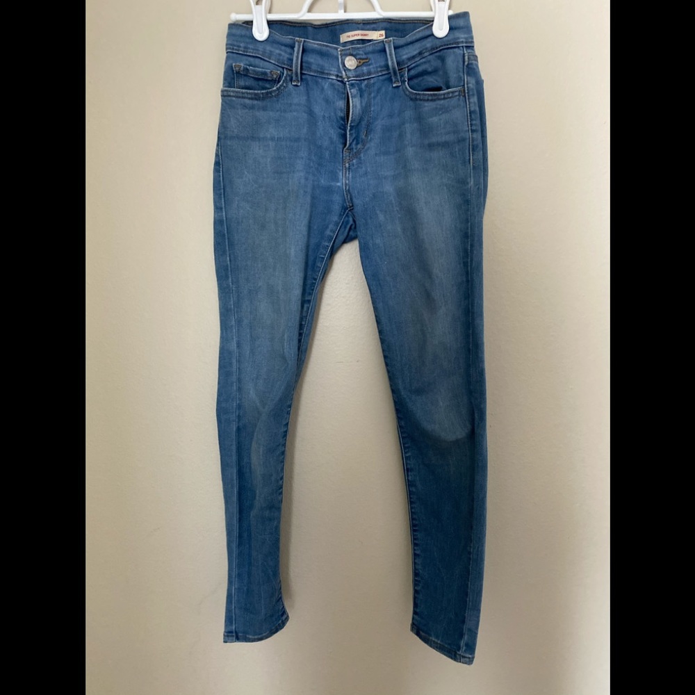 Mid-rise Super Skinny Jeans
